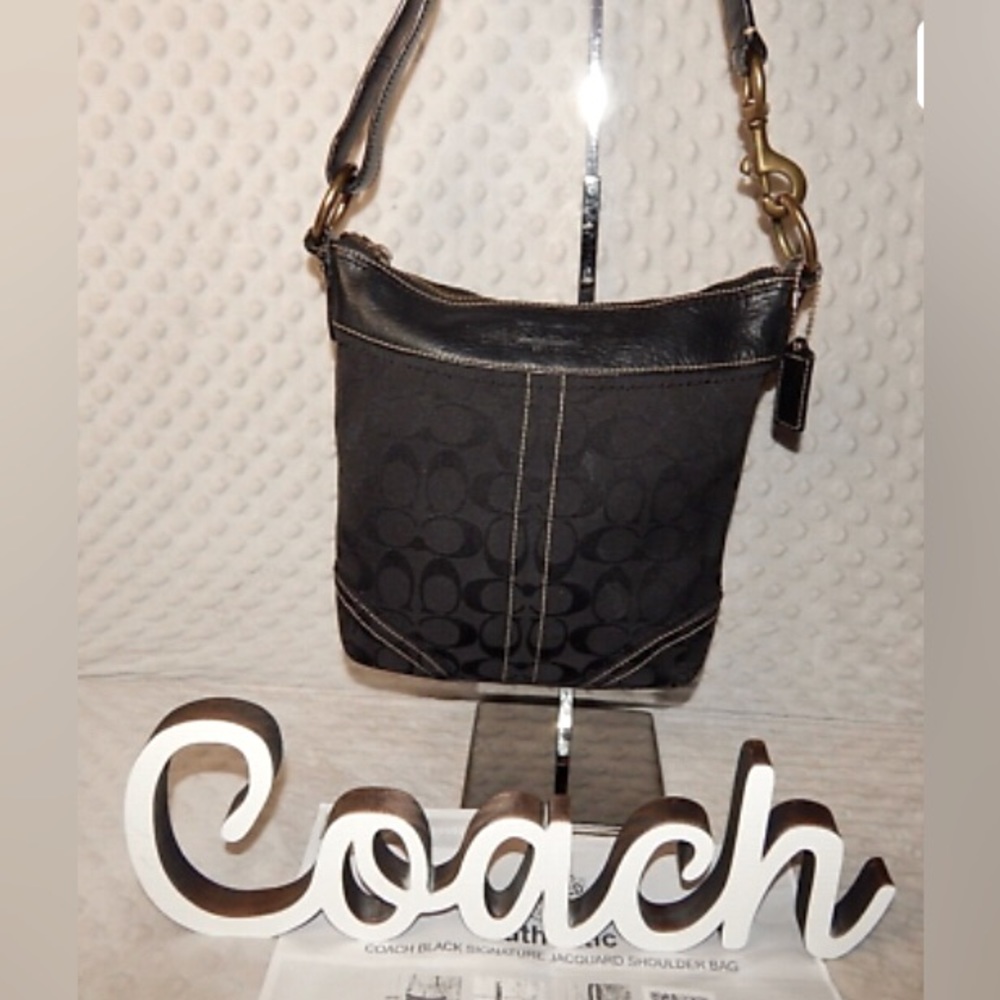 Gently Loved: Authentic Coach Signature Duffle Crossbody